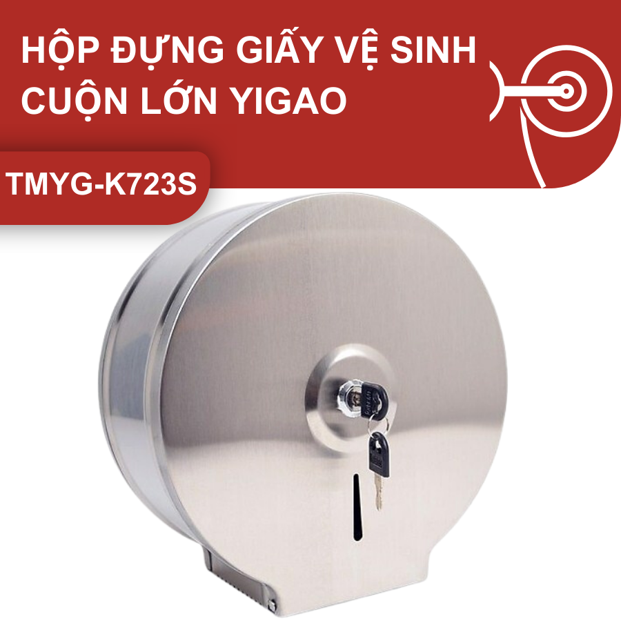 Hộp đựng giấy vệ sinh cuộn lớn Yigao mã 723