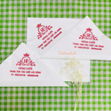 


																	 Khăn giấy ăn in logo TIỆC HÙNG CƯỜI 