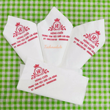 


																	 Khăn giấy ăn in logo TIỆC HÙNG CƯỜI 