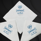 


																	 Khăn giấy ăn in logo INFINITE 