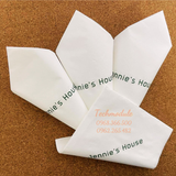 


																	 Khăn giấy ăn in logo Jennie's House 