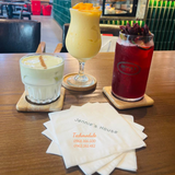 


																	 Khăn giấy ăn in logo Jennie's House 