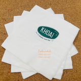 


																	 Khăn giấy ăn in logo KHOAI 