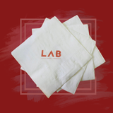 


																	 Khăn giấy ăn in logo LAB 