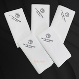 


																	 Khăn giấy ăn in logo LA VIE EN ROSE 