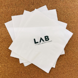 


																	 Khăn giấy ăn in logo LAB 