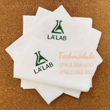 


																	 Khăn giấy ăn in logo LALAB 