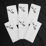 


																	 Khăn giấy ăn in logo LALAB 