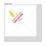 


																	 Khăn giấy ăn in logo LÂM QUYÊN 