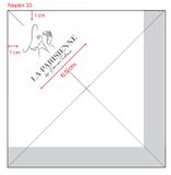 


																	 Khăn giấy ăn in logo LA PARISIENNE 