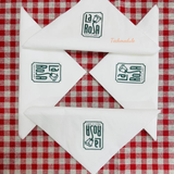 


																	 Khăn giấy ăn in logo LAROSA 