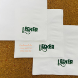 


																	 Khăn giấy ăn in logo LECKER 
