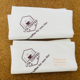 


																	 Khăn giấy ăn in logo LITA COFFEE 
