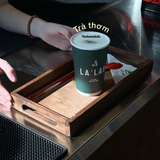 


																	 Khăn giấy ăn in logo LALAB 