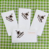 


																	 Khăn giấy ăn in logo LỐ COFFEE 