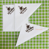 


																	 Khăn giấy ăn in logo LỐ COFFEE 