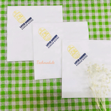 


																	 Khăn giấy ăn in logo LOTUS GARDEN 