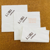 


																	 Khăn giấy ăn in logo LUBU CHILL HOUSE 