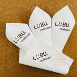 


																	 Khăn giấy ăn in logo LUBU CHILL HOUSE 