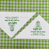 


																	 Khăn giấy ăn in logo SỰ KIỆN LỰC LÝ 