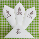 


																	 Khăn giấy ăn in logo LUX 