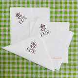 


																	 Khăn giấy ăn in logo LUX 