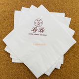 


																	 Khăn giấy ăn in logo LY LY 