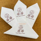


																	 Khăn giấy ăn in logo LY LY 