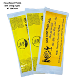 


																	 Khăn vải ướt màng OPP in logo thương hiệu riêng 1-2 màu theo yêu cầu 
