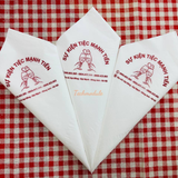 


																	 Khăn giấy ăn in logo TIỆC MẠNH TIẾN 