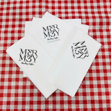 


																	 Khăn giấy ăn in logo MERMEY COFFEE 