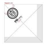 


																	 Khăn giấy ăn in logo MII COFFEE 