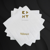 


																	 Khăn giấy ăn in logo MILIMET 