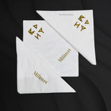 


																	 Khăn giấy ăn in logo MILIMET 