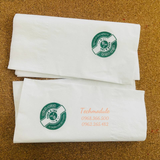 


																	 Khăn giấy ăn in logo MINH MINH CAFÉ & TEA 