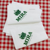 


																	 Khăn giấy ăn in logo MIRA 