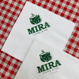 


																	 Khăn giấy ăn in logo MIRA 