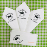 


																	 Khăn giấy ăn in logo NẮNG COFFEE 