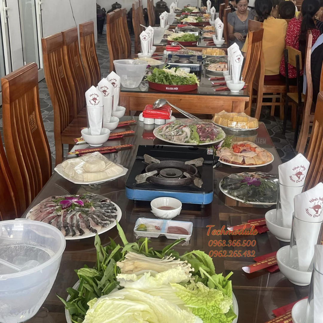 Khăn giấy ăn in logo NHÀ HÀNG NAM DUYÊN