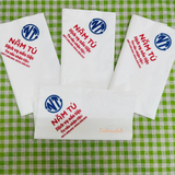 


																	 Khăn giấy ăn in logo NẤU TIỆC NĂM TÚ 