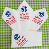 


																	 Khăn giấy ăn in logo NẤU TIỆC NĂM TÚ 