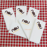 


																	 Khăn giấy ăn in logo NẬU CAFE 