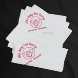


																	 Khăn giấy ăn in logo NHÀ HÀNG ĐẠI DƯƠNG 
