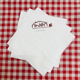 


																	 Khăn giấy ăn in logo NHIÊN 