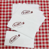 


																	 Khăn giấy ăn in logo NHIÊN 