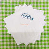 


																	 Khăn giấy ăn in logo NHIÊN 