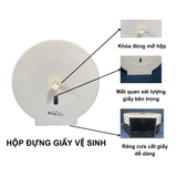 


																	 Hộp Đựng Giấy Vệ Sinh Cuộn Lớn Gắn Tường Hãng YIGAO Mã SP YG-618,YG-628 