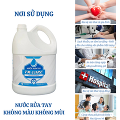  Nước rửa tay TMCARE 4 Kg không màu không mùi 