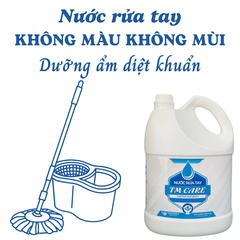  Hai thùng nước rửa tay TMCARE không màu không mùi - 6 can 4 Kg 