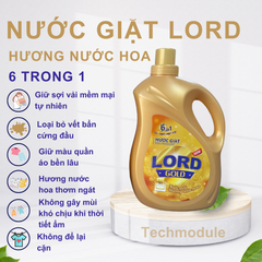  Nước giặt Lord Gold hương nước hoa 
